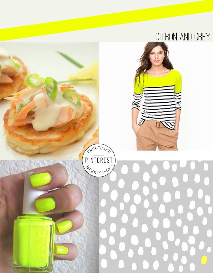 citronandgrey Citron + Grey Pins