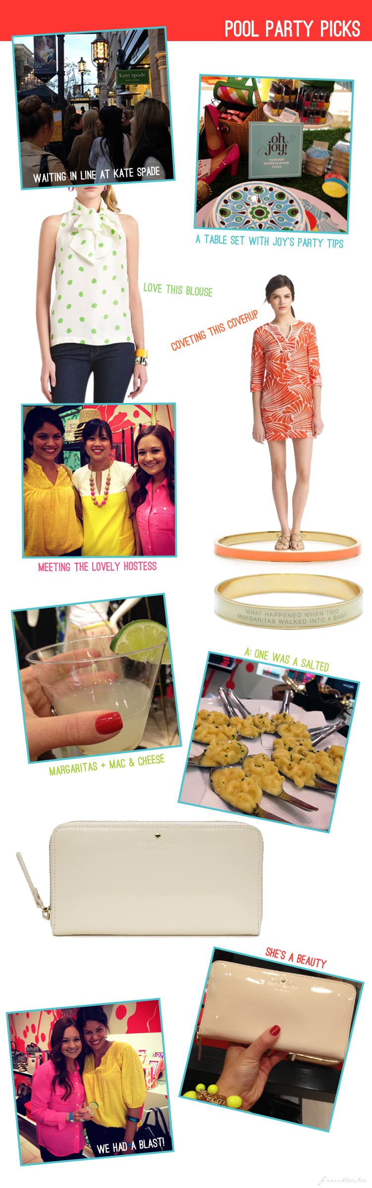 Kate Spade pool party oh joy Pool Party Picks