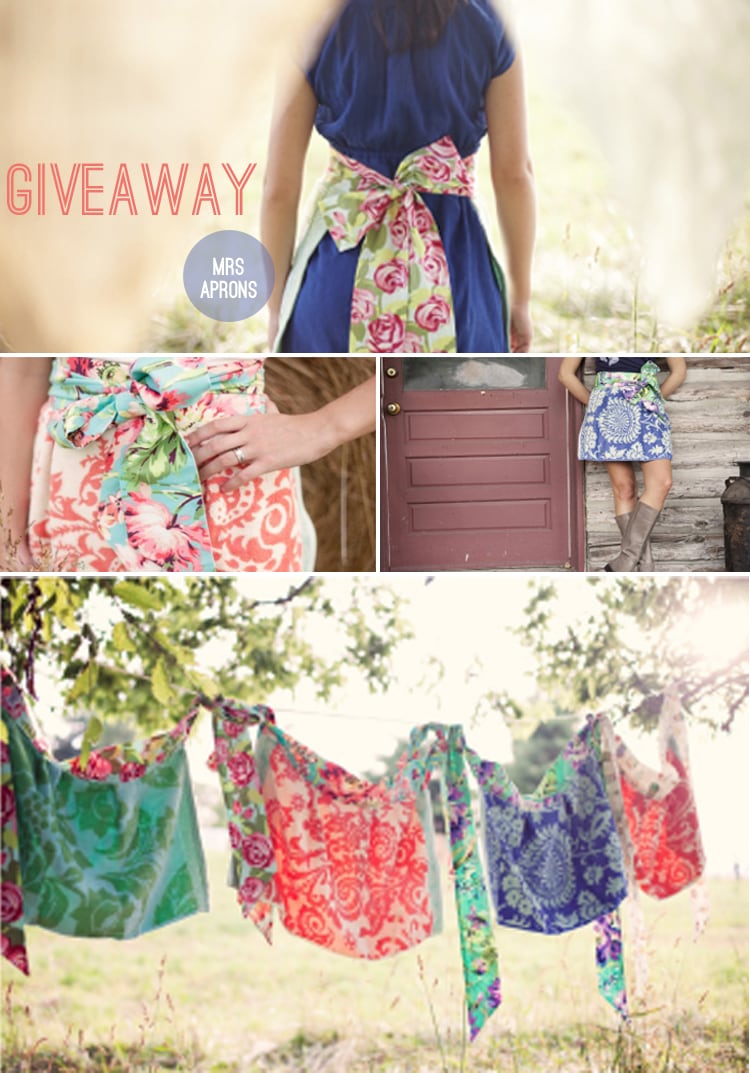 mrs aprons giveaway Mrs. Aprons Giveaway