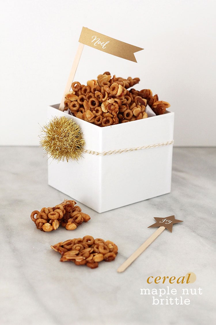 Cereal Maple Nut Brittle