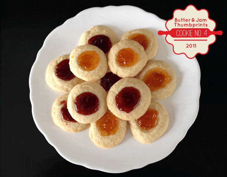 Cookie No. 4 Butter & Jam Thumbprints freutcake