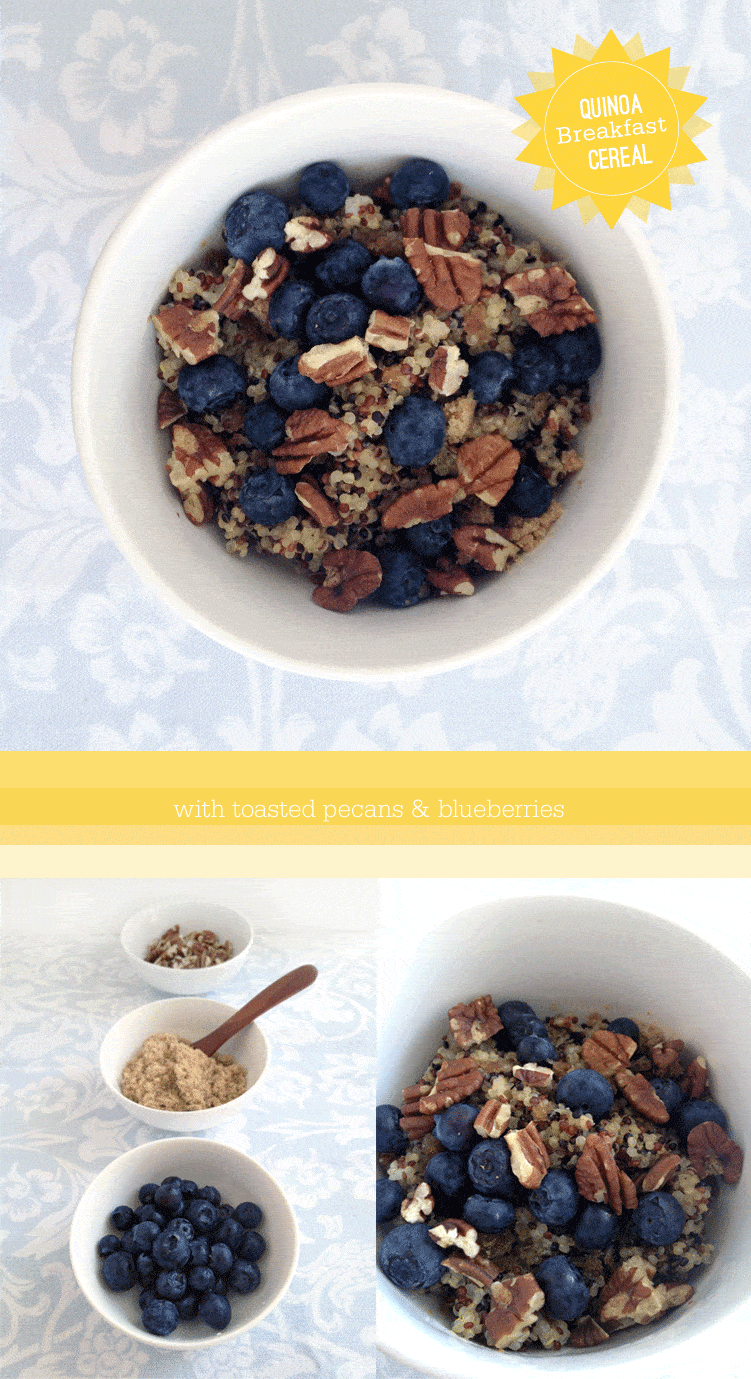 {Bright Idea} Quinoa Breakfast Cereal • Freutcake