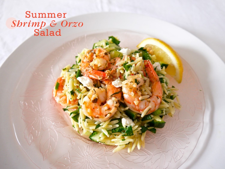 Lemon-Shrimp-with-Garlic-Herbs-&-Orzo-Salad