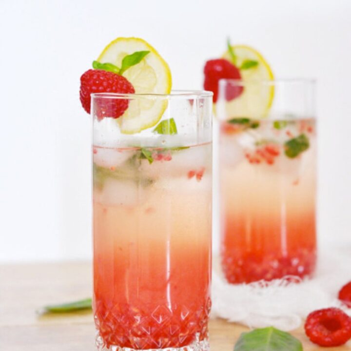Raspberry-Basil-Limoncello-Cocktail