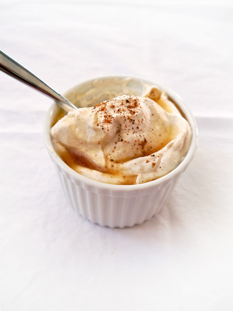 Maple Cinnamon Whipped Cream