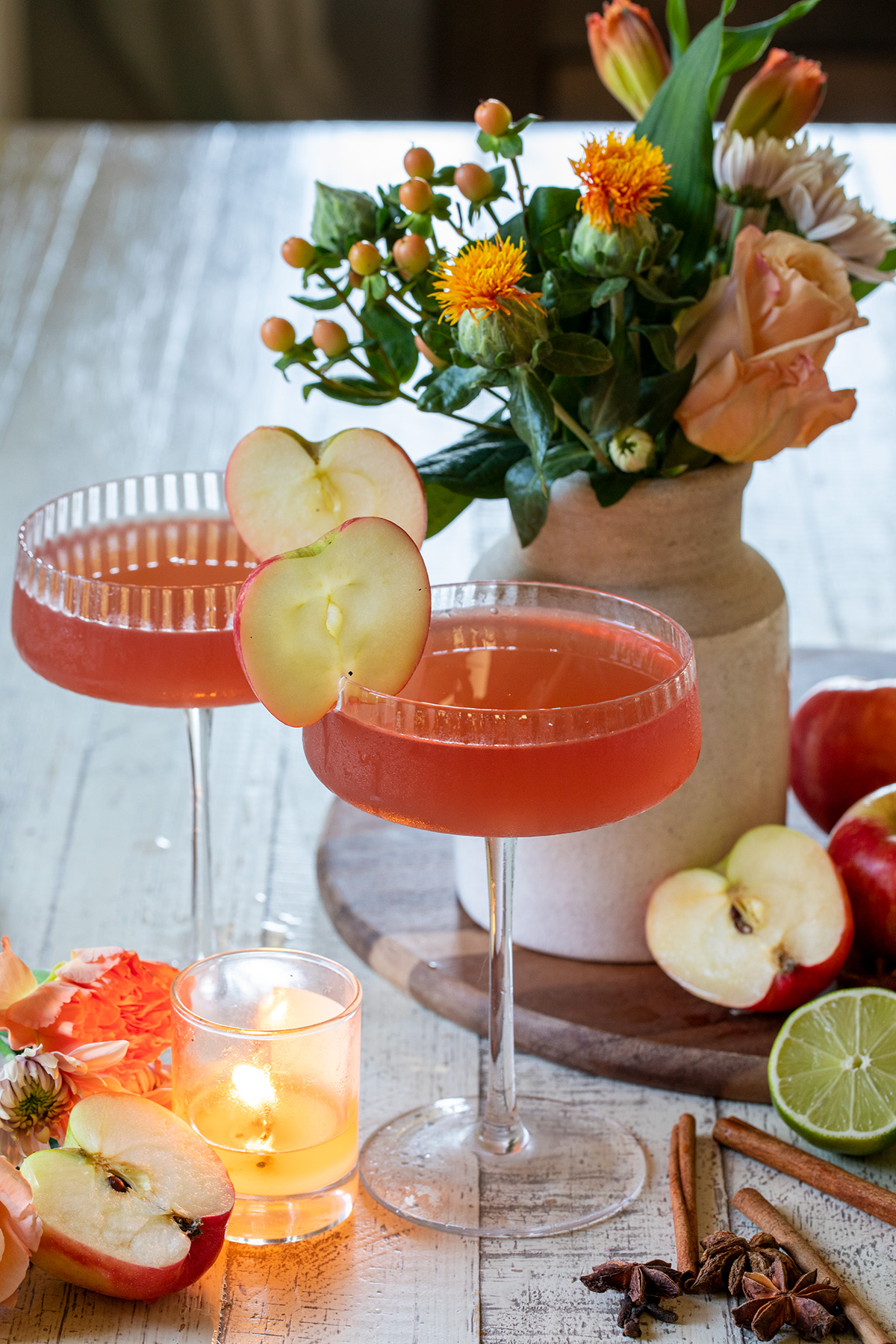 Spiced Cranberry Apple Martini