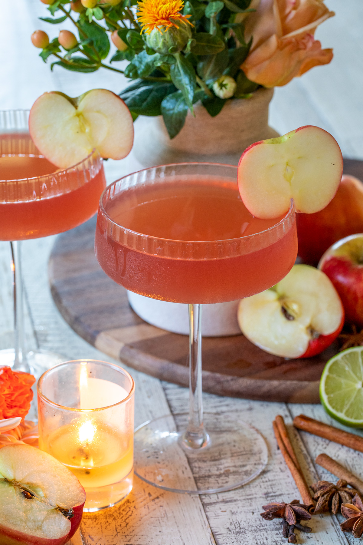 Spiced Cranberry Apple Martini