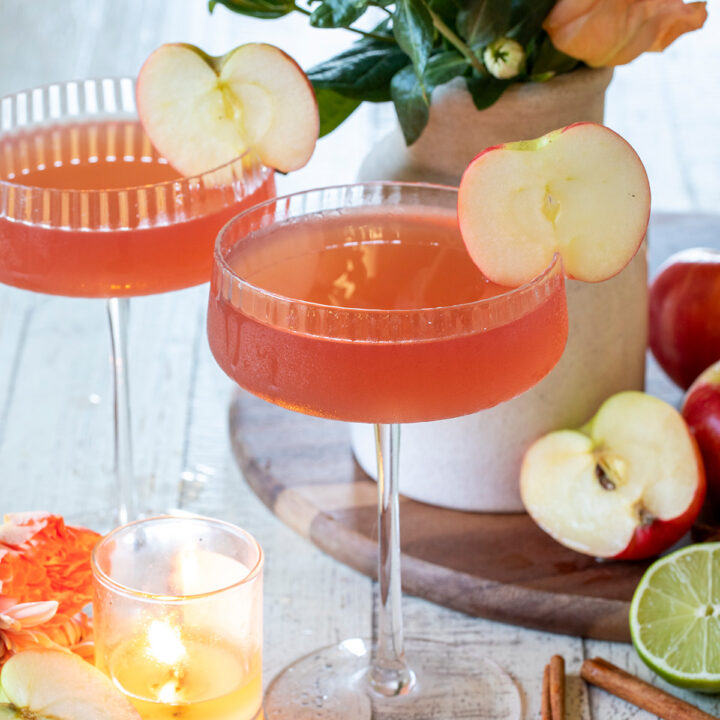 Spiced Cranberry Apple Martini