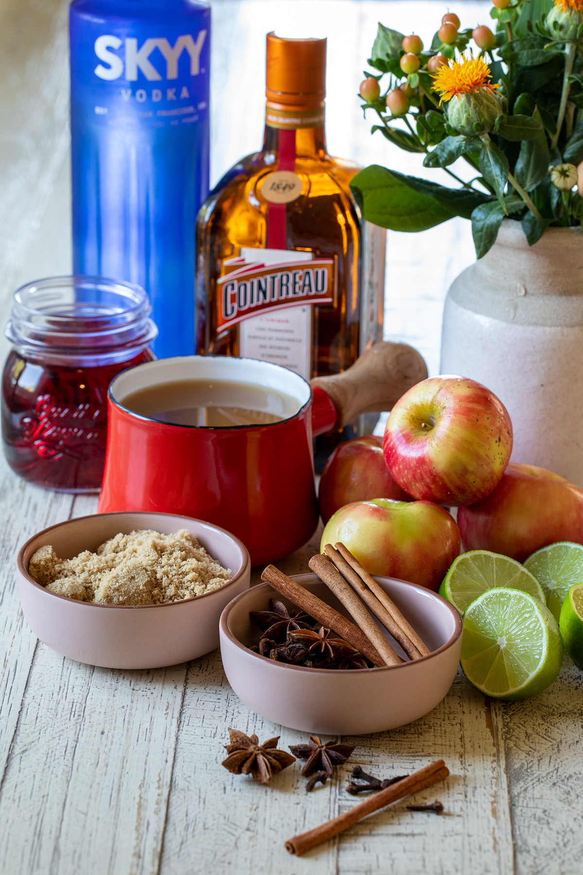 Spiced Cranberry Apple Martini