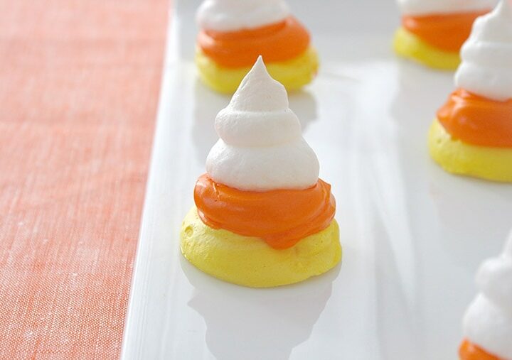 candy-corn-meringues