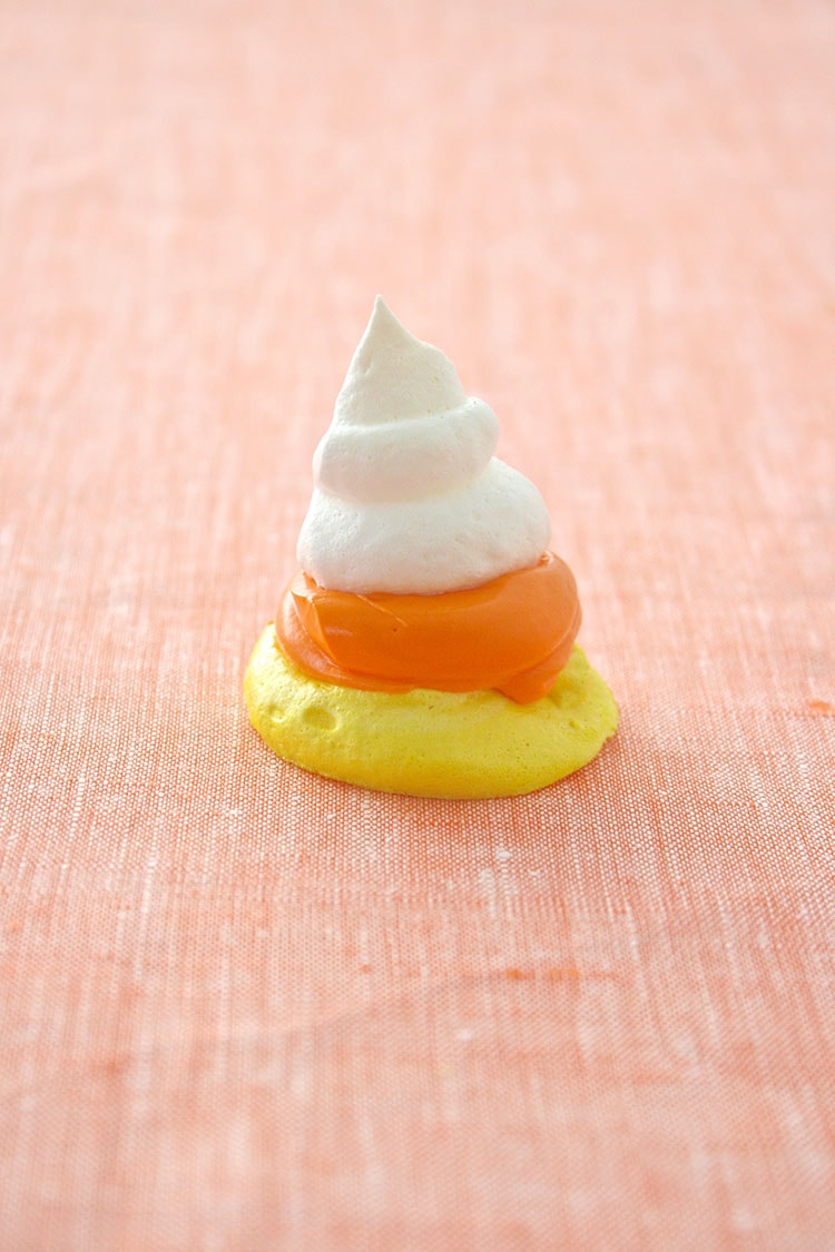 candy-corn-meringues