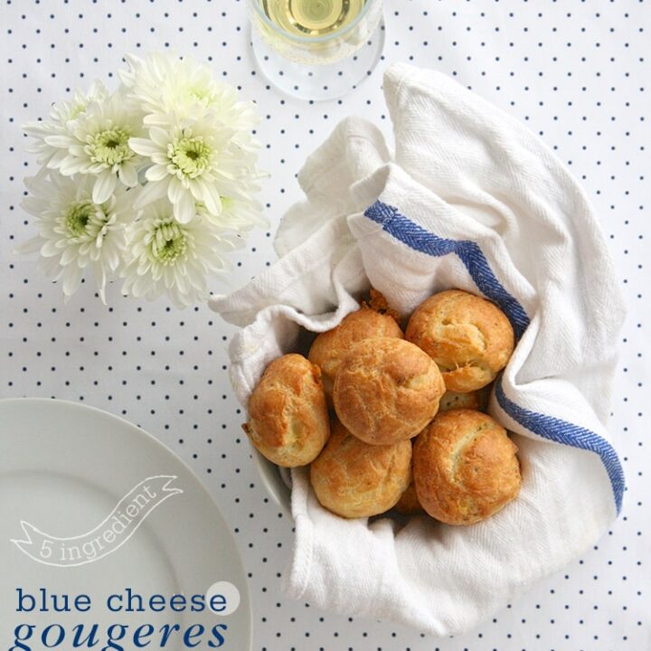 5-Ingredient-Blue-Cheese-Gougeres