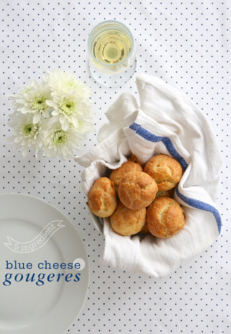 5-Ingredient-Blue-Cheese-Gougeres