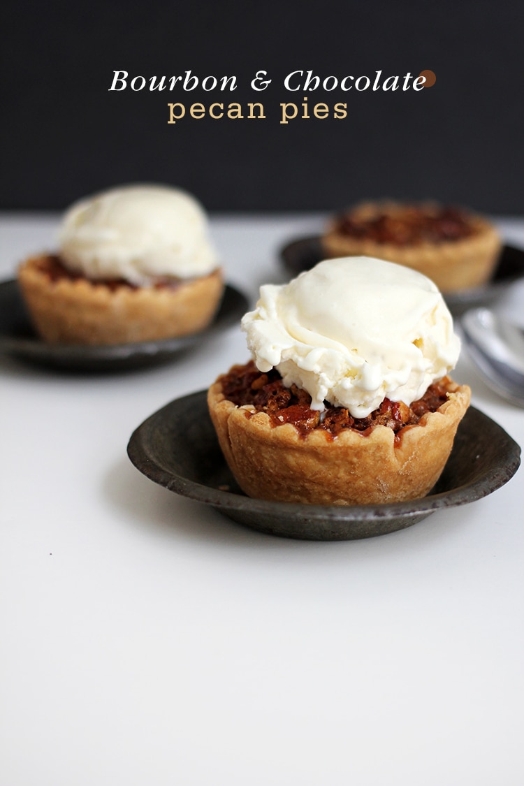 mini pecan pies