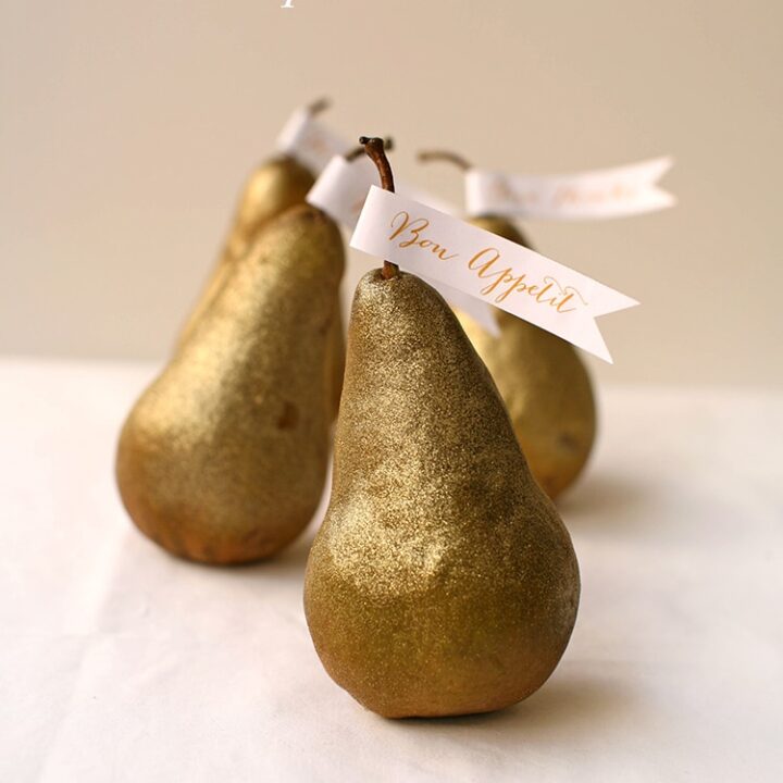 Pear Place Cards