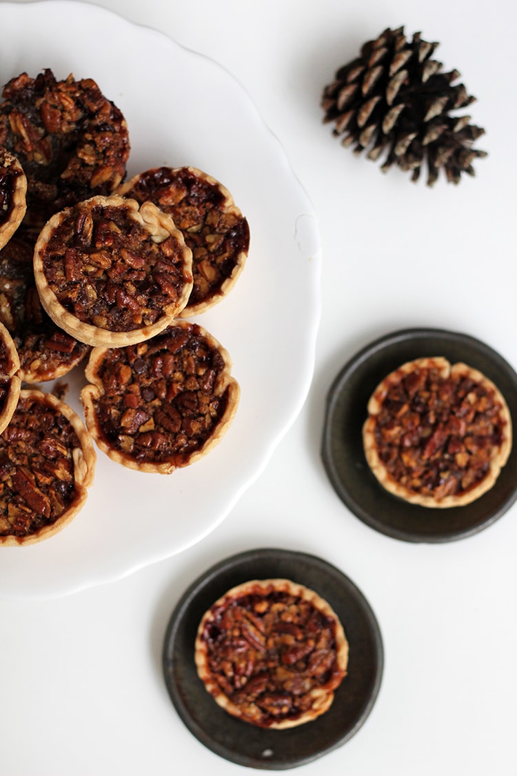 Mini Bourbon Pecan Pies