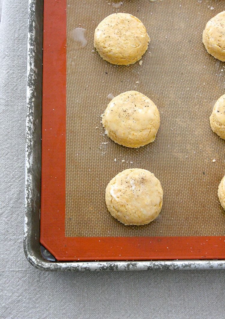 Pumpkin Parmesan Biscuits