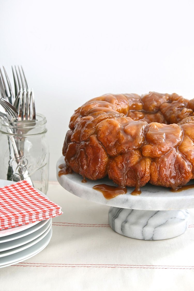 5 Ingredient Sticky Toffee Monkey Bread