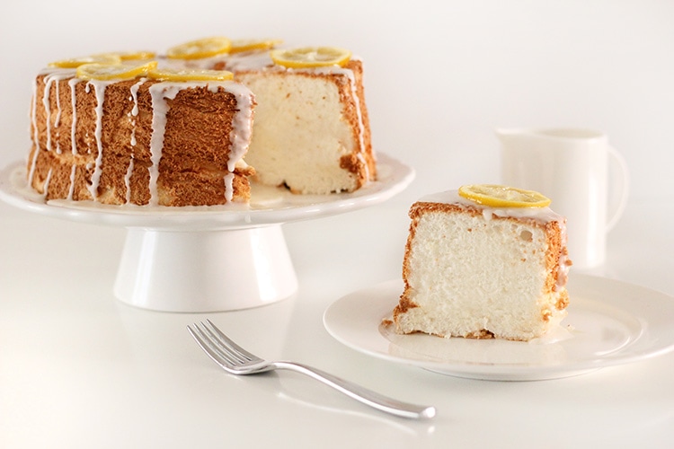lemon angel food cake