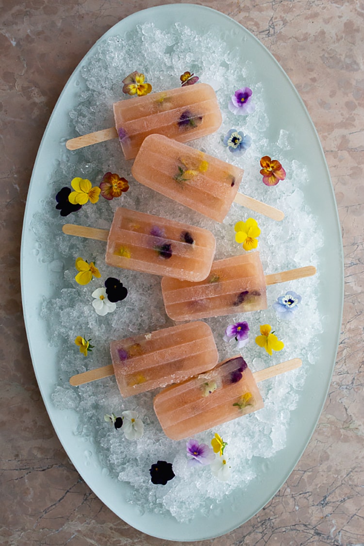 Bellini Popsicles