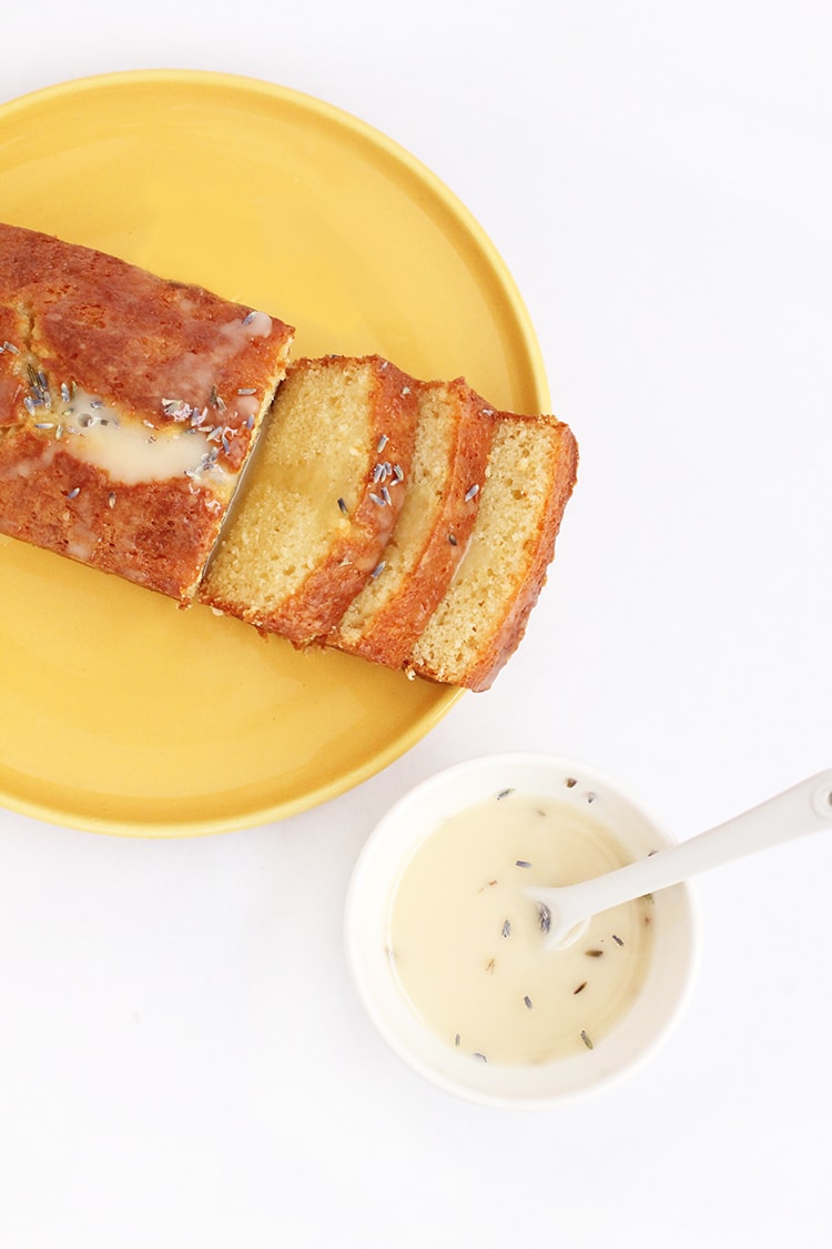 Honey Lavender Poundcake