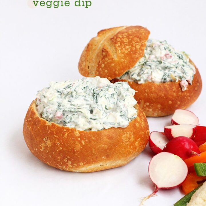 Spinach-Artichoke-Veggie-Dip