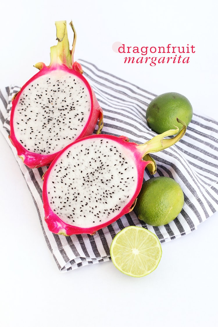 Dragonfruit Margarita {Cocktail Friday} Dragonfruit Margarita