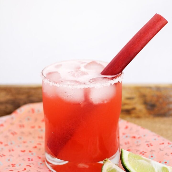 Strawberry Rhubarb Margarita