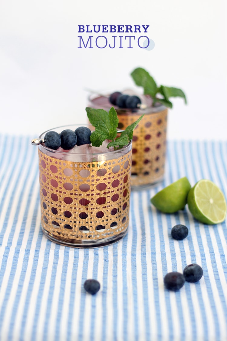 Blueberry-Mojito