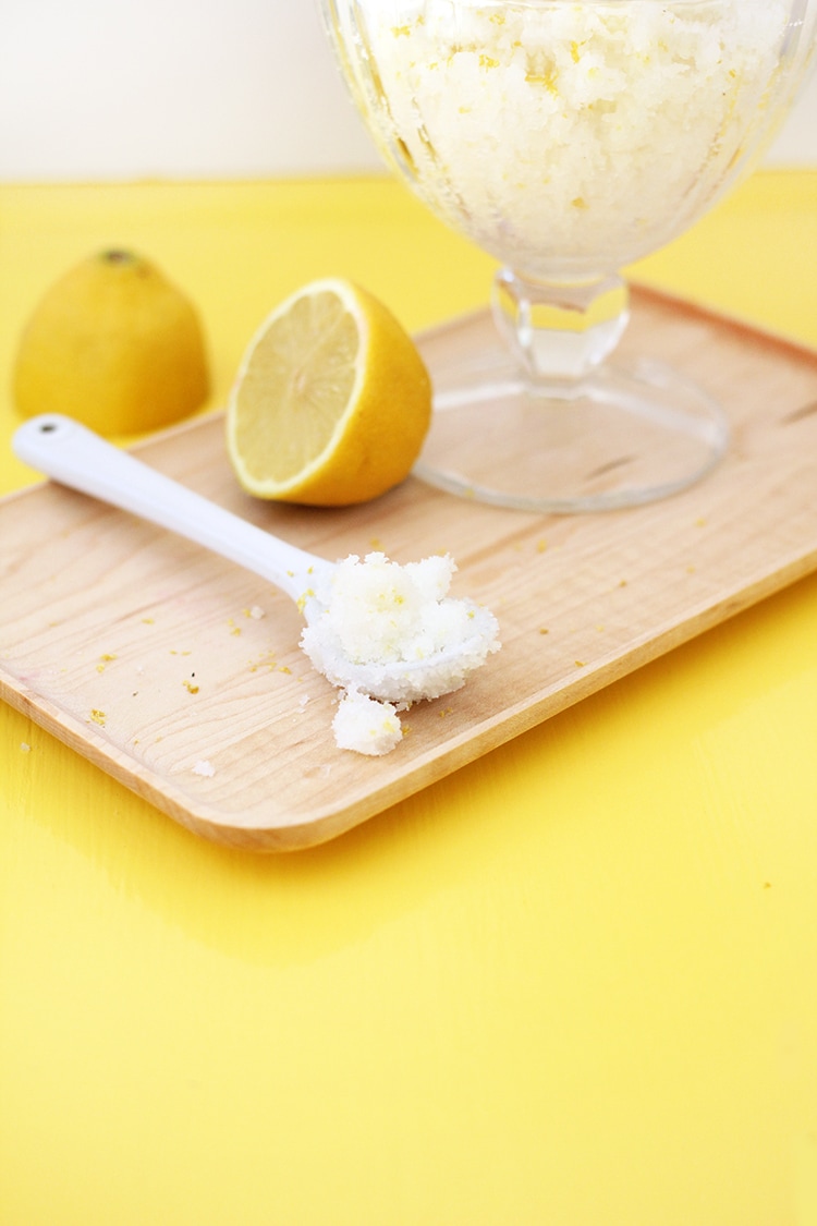 Lemon Coconut Body Scrub