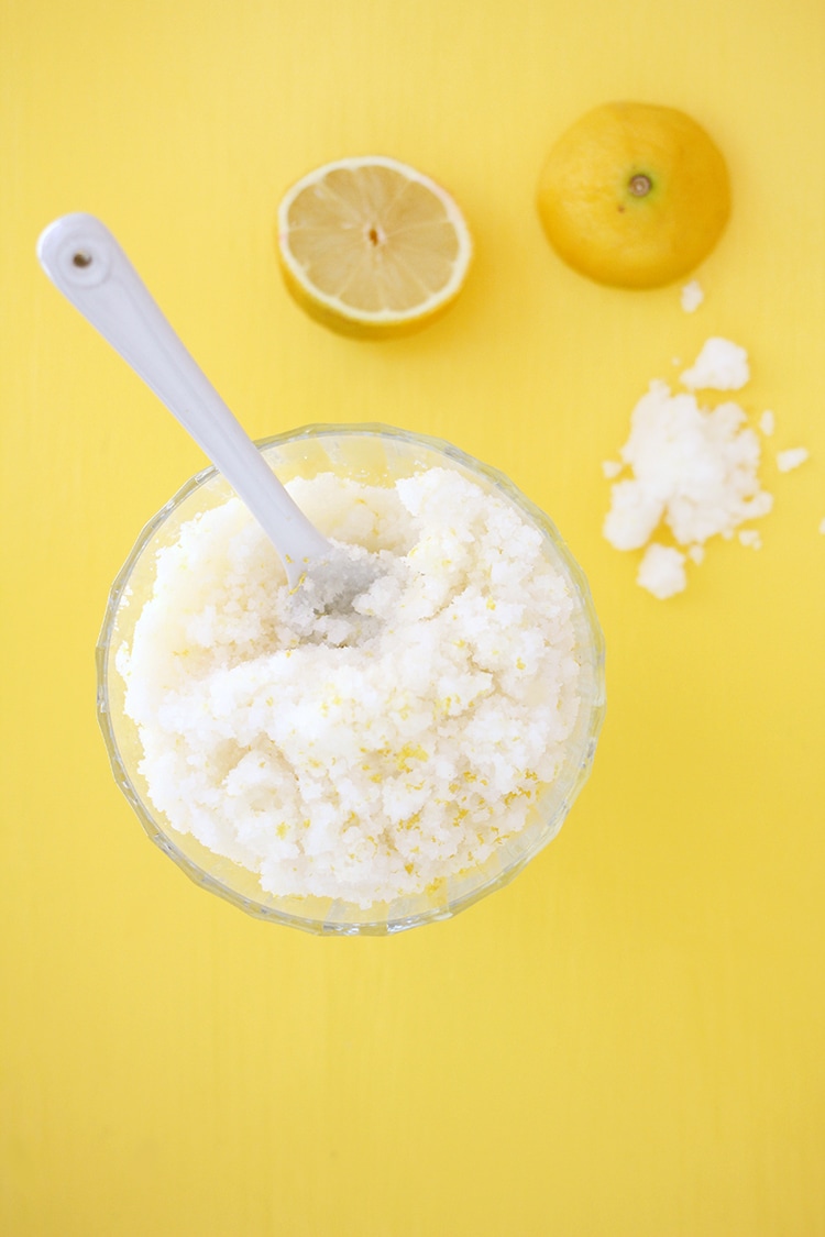 Lemon Coconut Body Scrub