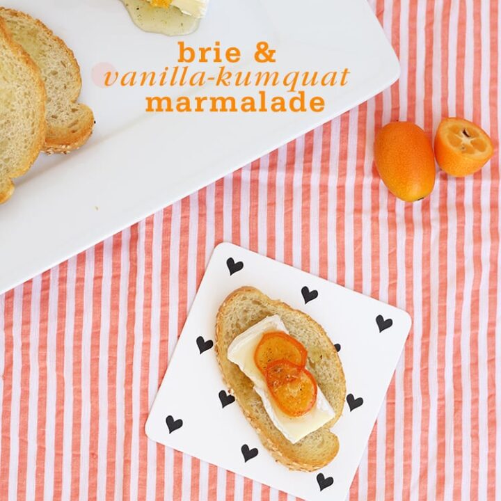 Brie Kumquat Marmalade