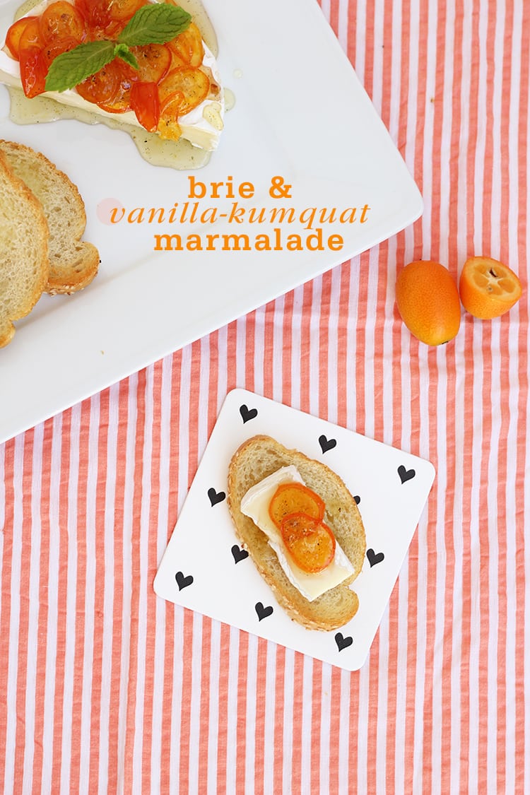 Brie Kumquat Marmalade