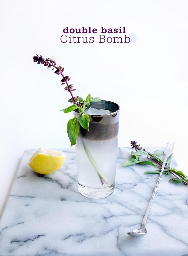 Double Basil Citrus Bomb