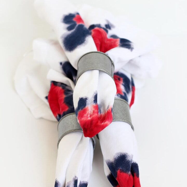 Tie Dye Napkins