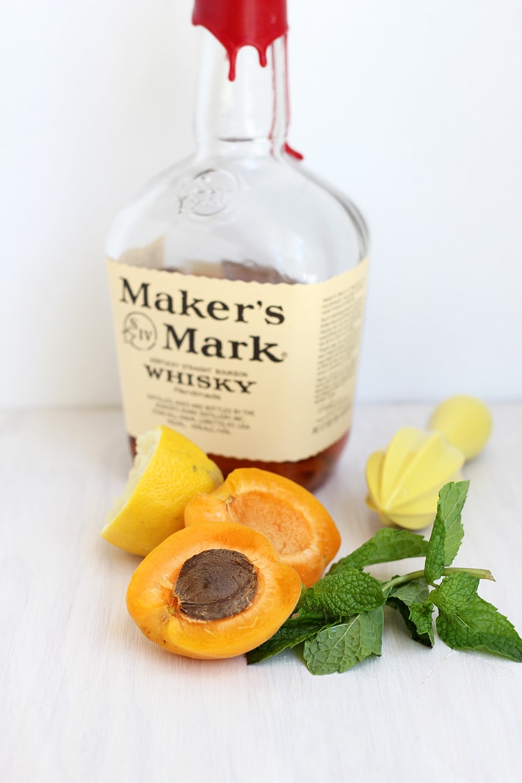 Apricot Smash Cocktail