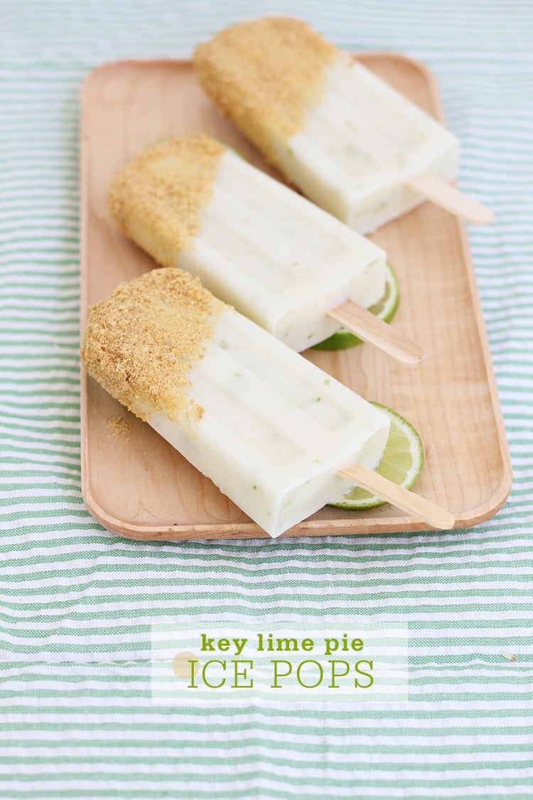 Key Lime Pie Ice Pops