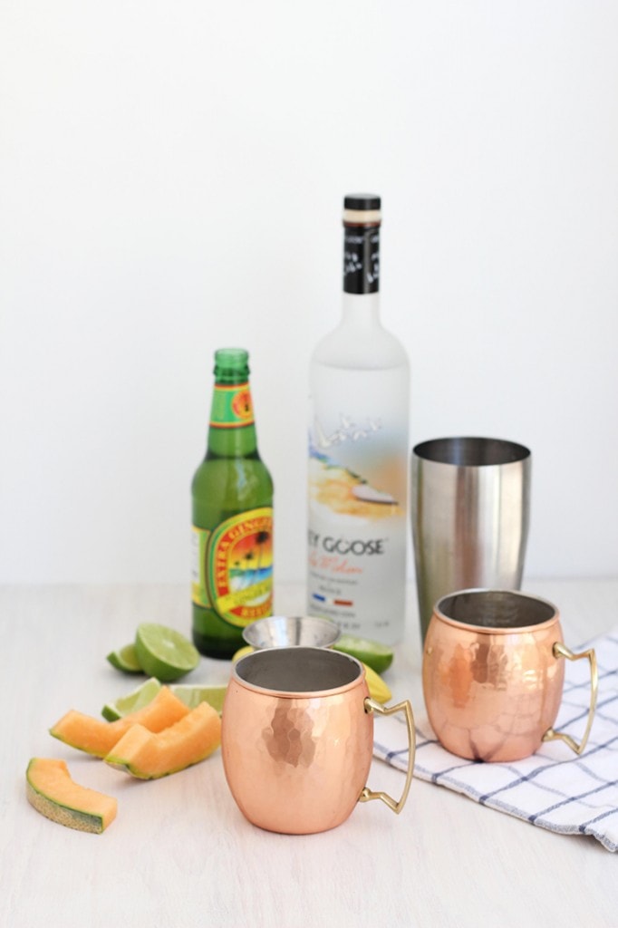 Melon Mule Cocktail Recipe + Birch Lane Giveaway