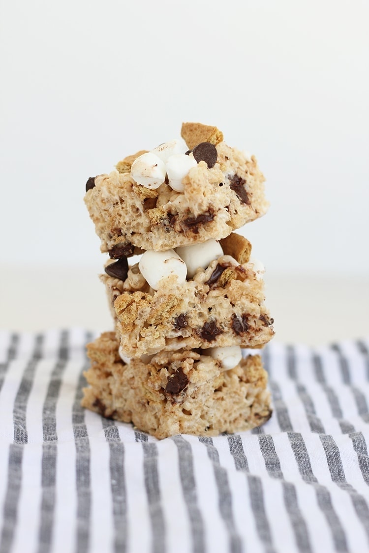 Smores Rice Krispies Treats