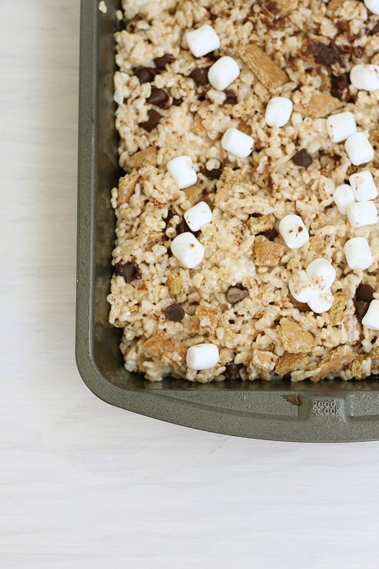 Smores Rice Krispies Treats