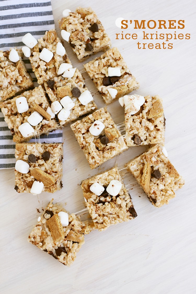 Smores Rice Krispies Treats