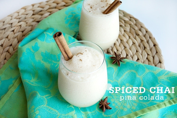 Spiced Chai Piña Colada