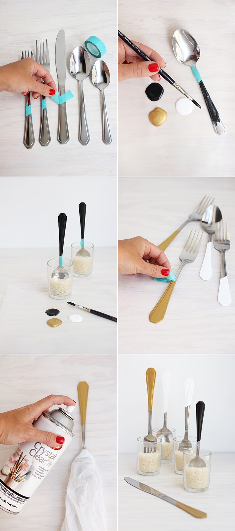 Painted Flatware