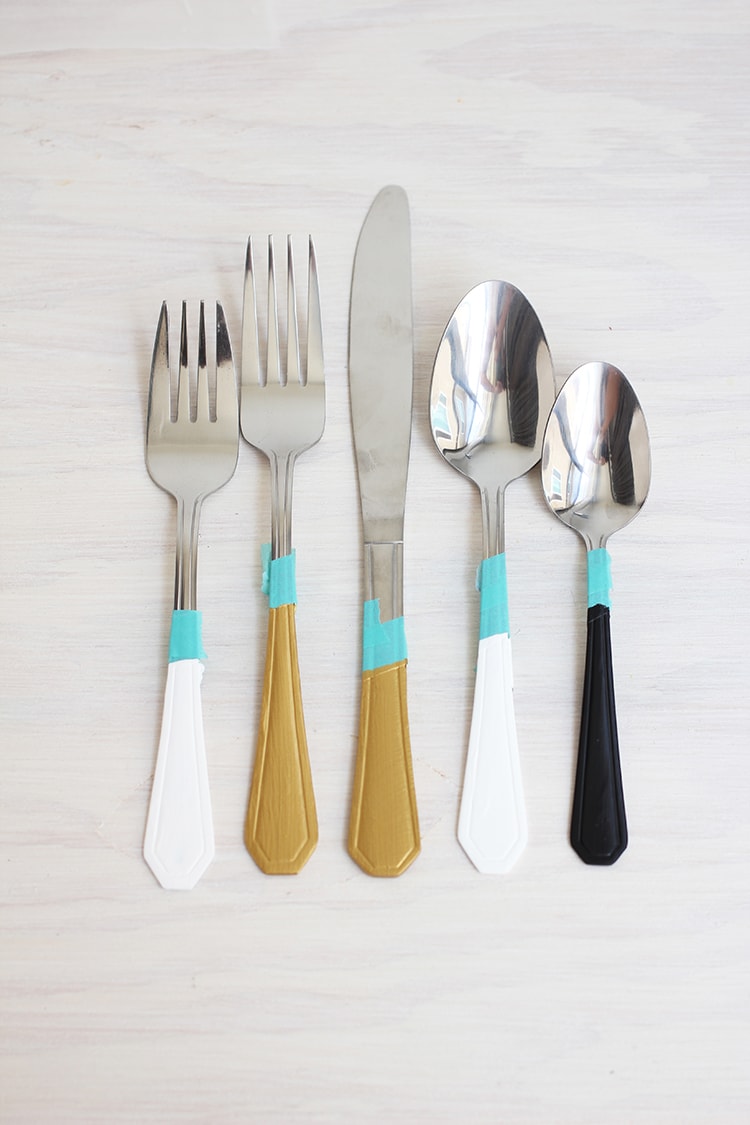 Painted Flatware