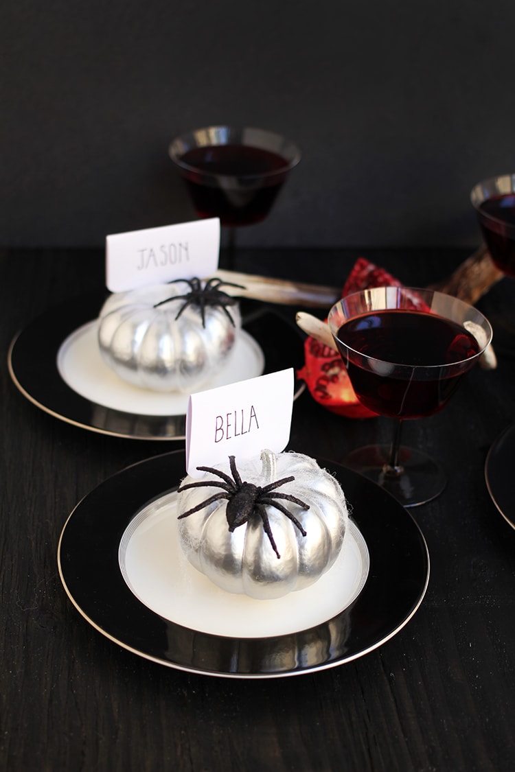 Pumpkin Place Card Holder