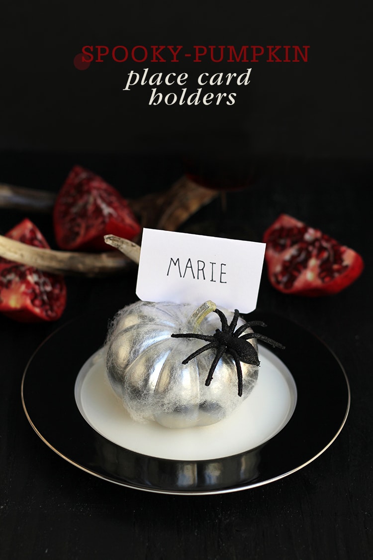 Pumpkin Place Card Holder