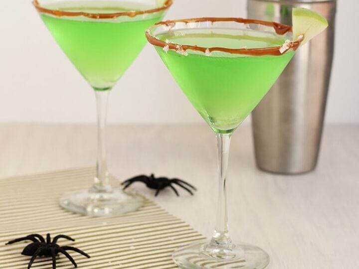 Salted Caramel Apple Martini