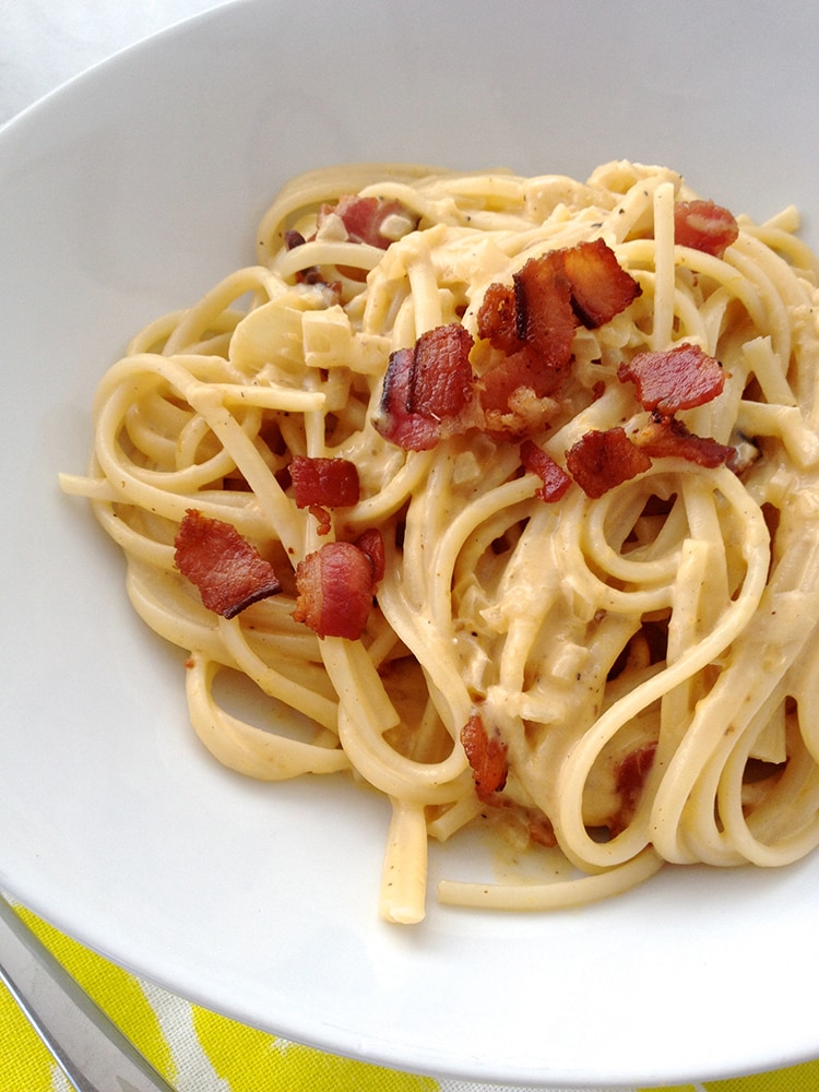 Butternut Squash Carbonara