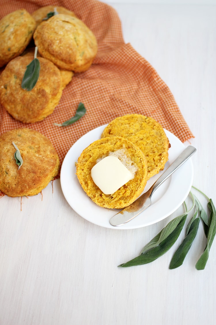 Pumpkin Sage Biscuits