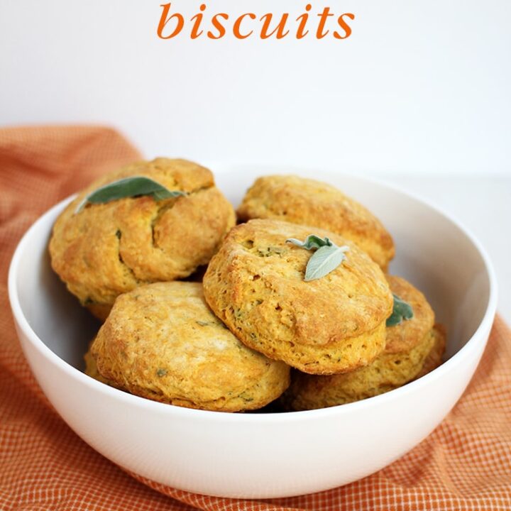 Pumpkin Sage Biscuits
